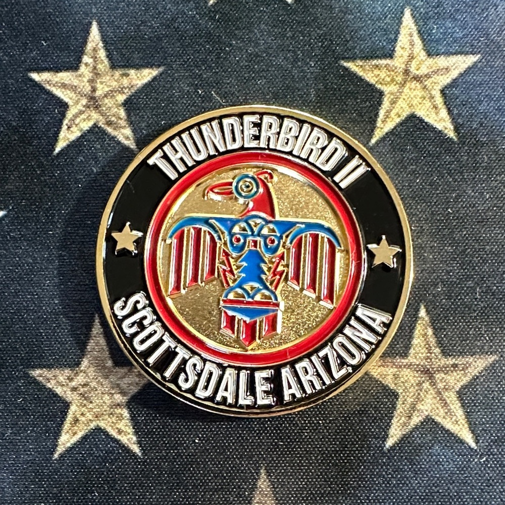 THUNDERBIRD II SCOTTSDALE AZ THUNDERBIRD FIELD II EST 06/22/42 COLLECTORS COIN